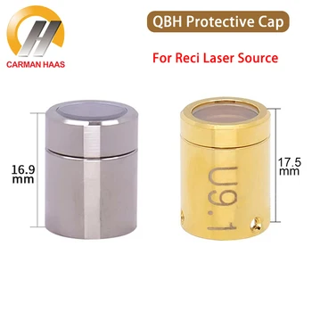 Выход Carmanhaas QBH Защитный разъем Линзы Защитные Колпачки Окна для лазерного источника Reci для резки волокна