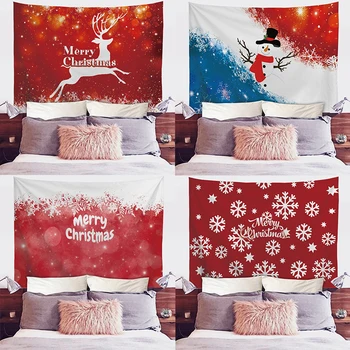 Рождественский Гобелен Amazon, ткань для фона спальни, Подвесное Пляжное Полотенце, Настраиваемое