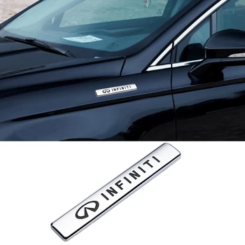 Автомобильное Крыло Задний Багажник Боковая Наклейка Эмблема Значок для Infiniti Q50 G37 G35 QX60 Q60 FX35 FX37 FX45 QX56 QX50 G20 Автоаксессуары