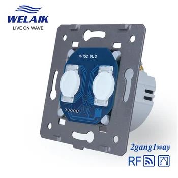 WELAIK EU RF Пульт дистанционного управления для штор-Настенный сенсорный выключатель -Запчасти своими руками 220V A923CL