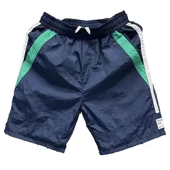 Быстросохнущие спортивные шорты, дышащие мужские спортивные шорты длиной до колена с эластичной резинкой на талии, быстросохнущая ткань, удобная для лета