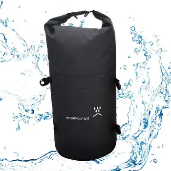 Сумка для багажа мотоцикла, многофункциональная водонепроницаемая сумка для заднего сиденья, переносная спортивная сумка с плечевыми ремнями, черная сумка