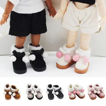 для куклы 1/12 BJD для куклы 1/11 OB11 Обувь для кукол из воловьей кожи ручной работы, кожаная обувь, кукольные сапоги, новая повседневная обувь
