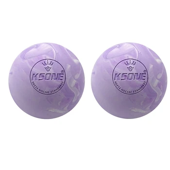 2X Массажный мяч для лакросса KSONE-Портативный мяч для фитнес-массажа -Ролик для массажа мышц-Расслабляющий мягкий массажный мяч 1