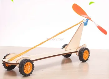 Студенческий научный эксперимент сделай сам резиновая лента электромобиль детская технология небольшое производство игровые учебные пособия небольшое изобретение