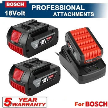 НОВЫЙ Литий-ионный Аккумулятор 18V 10Ah Для резервного Копирования электроинструмента Bosch 18V 10000mah Портативная Сменная Индикаторная лампа BAT609