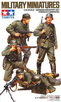 Tamiya 35293 1/35 немецких солдат на фронте Франции