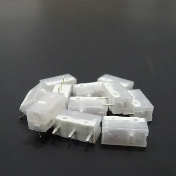 Оригинальный Kailh White 8.0 Мышь Micro Micro Button Золотой Контактор 100 Миллионов лет службы 3-контактный Белая точка