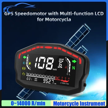 Универсальный измеритель оборотов мотоцикла, GPS Спидометр, Цифровой Одометр, Электрический Карбюраторный инструмент для впрыска, Многофункциональная поездка