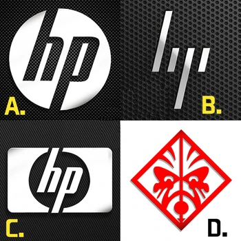 Высококачественная Металлическая наклейка с логотипом HP OMEN LOGO, Персонализированная Металлическая наклейка для украшения ноутбука своими руками