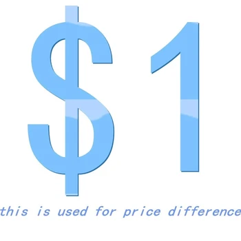 Дополнительные почтовые расходы, дополнительные сборы за заказ или другая разница в цене, 1 доллар США/штука
