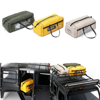 Сумка для альпинизма на крыше автомобиля, навес для багажника, сумка для хранения палатки, Запасное украшение для радиоуправляемого автомобиля SCX10 TRX4 D90 1/10