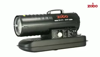 Высокоэффективные дизельные обогреватели ZOBO 20KW дешевые тепловые гаражные пистолеты портативная наружная мастерская керосиновый масляный принудительный воздухонагреватель с CE