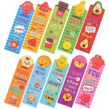 30 шт Детская Закладка Bookmarks Note Classify Маркеры для Чтения Детская Мультяшная Пищевая Бумага Забавные Школьные Принадлежности Учеников