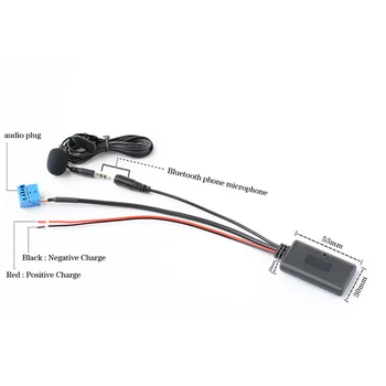 3-контактный адаптер аудиокабеля AUX Bluetooth Микрофон Bluetooth Master Chip 12V для Honda Goldwing GL1800
