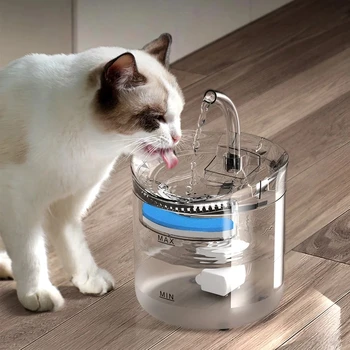 Автоматический Дозатор воды для домашних Животных Циркуляционный Фильтр Постоянная Температура Питьевой Фонтанчик Для кошек Немое Кормление Собак Водой Аксессуары