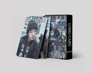 Kpop Idol 55 шт./компл. Lomo Cards NMIXX Expérgo Photocards Фотокарточка Открытка для коллекции поклонников