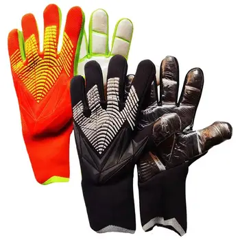Латексные футбольные вратарские перчатки, Вратарская вратарская перчатка, противоскользящее молодежное футбольное снаряжение для защиты пальцев, все для футбола