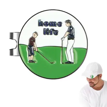 Зажим для шляпы с шариковым маркером, магнитные маркеры для мячей для гольфа, держатель для маркеров для гольфа с сильными усиленными магнитами для