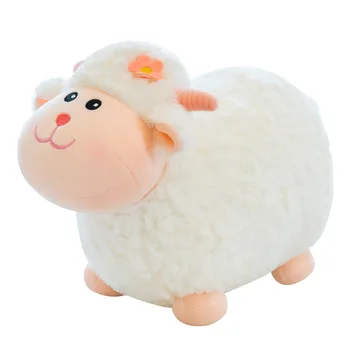 25 см Милые овечьи плюшевые игрушки Baby Kawaii Animal Doll Sleeping Mate День Святого Валентина Рождество Подарки на День рождения для детей Девочки