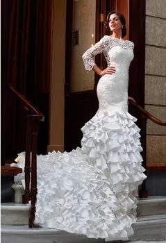 Кружевное Свадебное Платье 