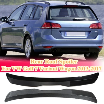 Задний Спойлер На Крыше для VW Golf 7 Variant Wagon 2013-2017 Спойлер На Окно Из Глянцевого Черного ABS Пластика, Заднее Крыло Багажника Хэтчбека