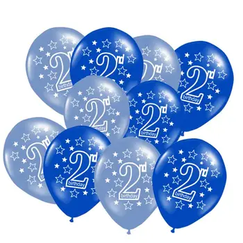 День рождения воздушный шар 10 шт с Днем Рождения, латексные шары для вечеринки день рождения декор для детей, малышей дома