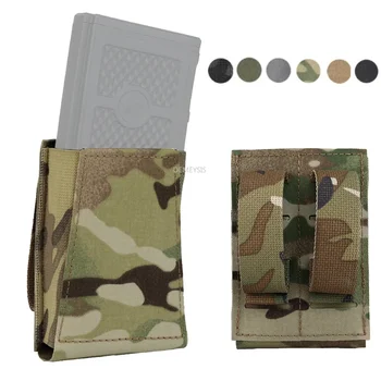 Военные 5,56 7,62 Магазинные Подсумки Molle Tactical Combat Shooting Single Mag Pouch Outdoor Охотничья Поясная Сумка Для Переноски Боеприпасов
