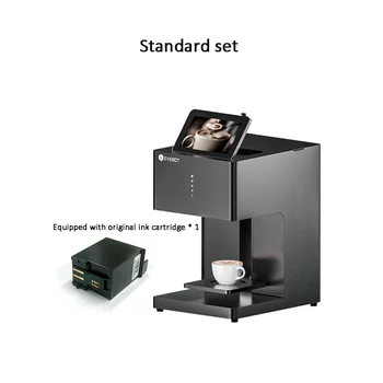 Струйный принтер, цифровой принтер для кофе, автоматический 3D-фотопринтер со съедобным картриджем, пенопласт для латте для лица, арт-печать Mach