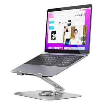 Подставка для ноутбука Xnyocn, Поворотный Складной Держатель для ноутбука из алюминиевого сплава, Совместимый Кронштейн для ноутбука Macbook Air Pro 14 Huawei Xiaomi