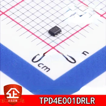 10шт Новых и оригинальных TPD4E001DRLR Трафаретная печать: 2CR SOT563 Диоды подавления переходных процессов TPD4E001DRLR SOT-563 2CR