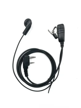 2-Контактный Портативный Наушник Гарнитура для BAOFENG UV5R для KENWOOD Anti-noise Ear Protective Аксессуар Для Наушников
