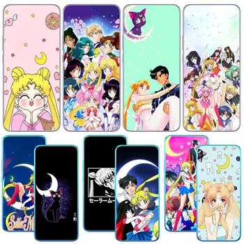 Чехол для телефона Sailors Cat Cartoon Moon для Tecno Spark 8C 8P 7P 7T 8 POP 5 LTE 5P 7 Pro 6 Go Air Pova 2 3 4 Мягкий Чехол