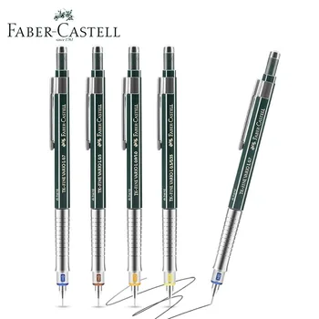 Faber-Castell TK-Автоматический карандаш для рисования Fine VARIO-L с непробиваемым грифелем 0.3/0.5/0.7/0.9 мм Принадлежности для художественного дизайна