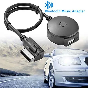 Аудио Музыкальный адаптер Bluetooth 5V USB Беспроводная система AMI MDI MMI AUX Замена адаптера Bluetooth для аксессуаров Mercedes-Benz